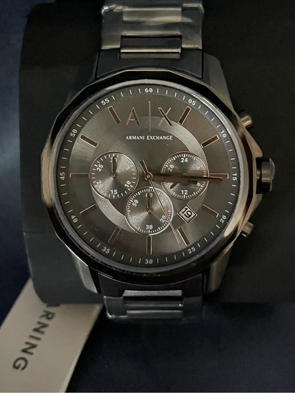 Armani Exchange Banks Chronograph Watch